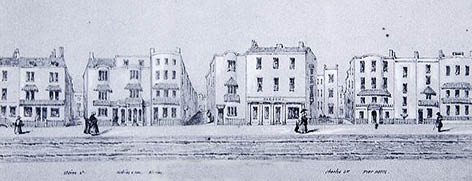  Drawing by William Alfred Delamotte. Image courtesy Regency Society